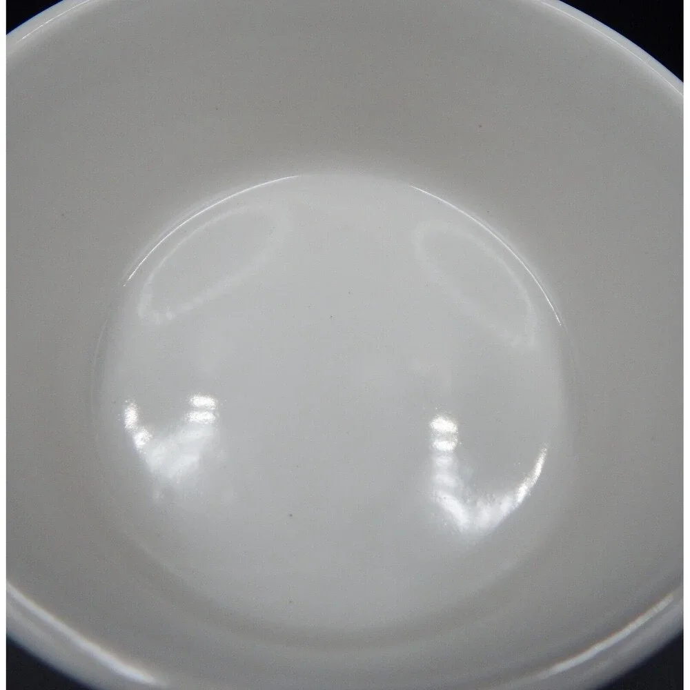 Dreaming of Bones Dog Bowl Pet Round Deep Ceramic Food Water 6 Inch